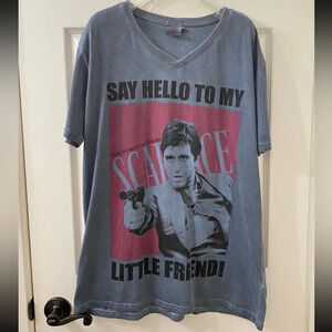 UNIVERSAL STUDIOS Scarface Movie Graphic T-Shirt - XL